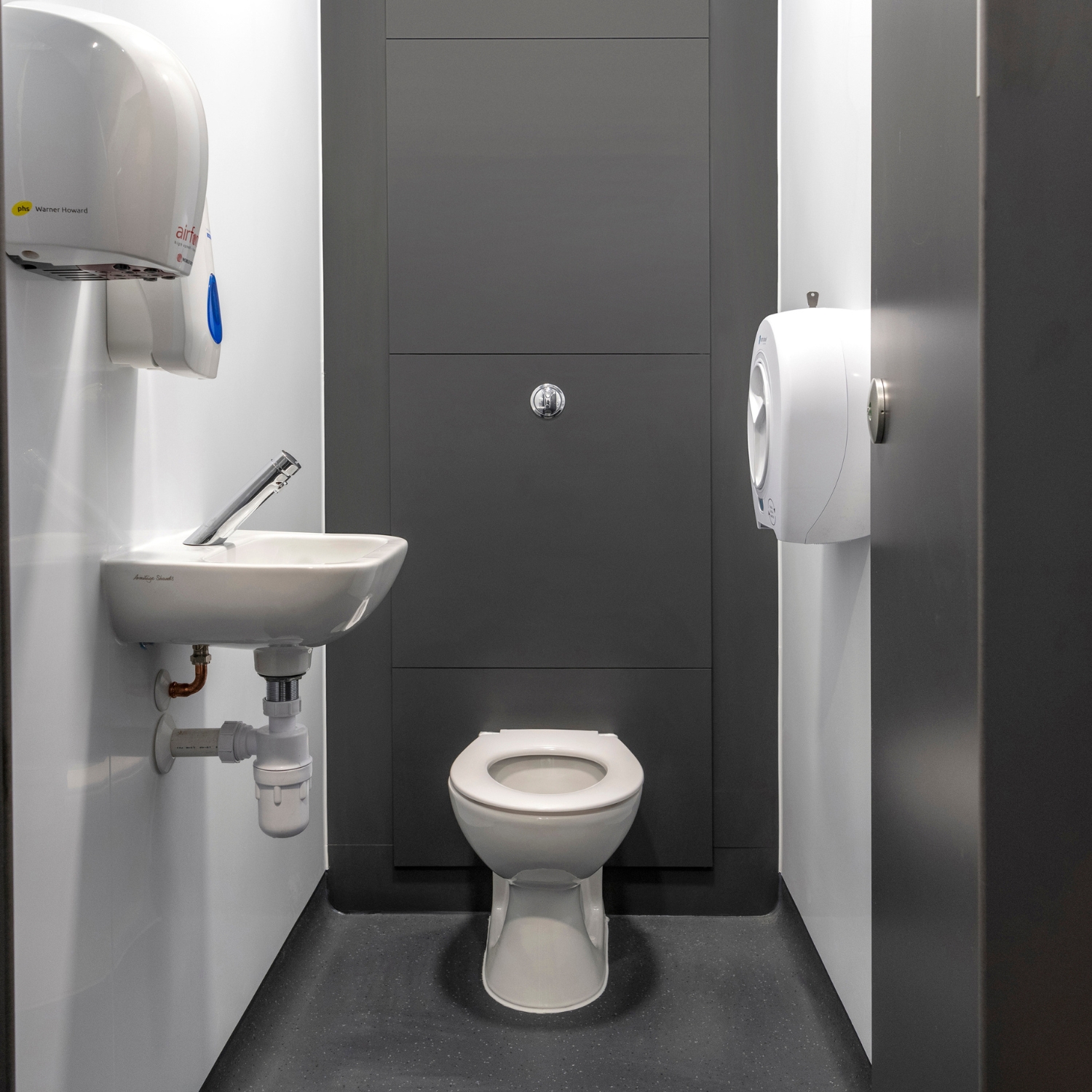 Washroom Fit-Out Company compact washroom refurbishment